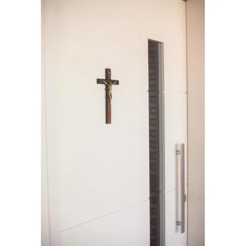 Crucifixo de parede em madeira - foto 4