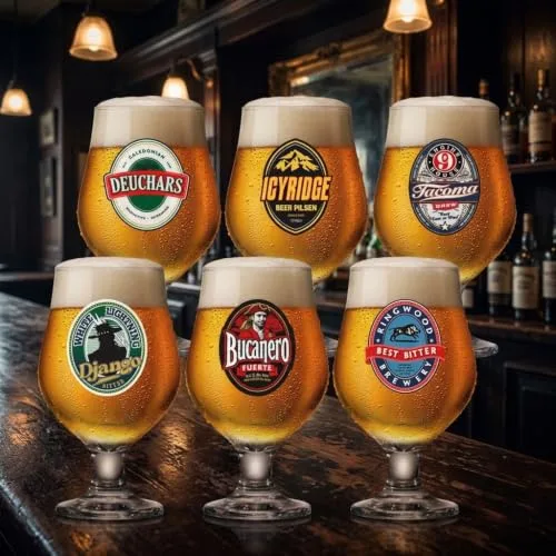 Taças de cerveja