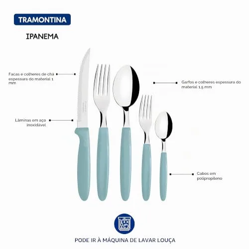 Faqueiro completo de aço inox - foto 6
