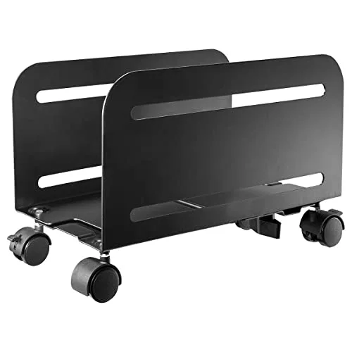 Suporte com rodízios para o gabinete