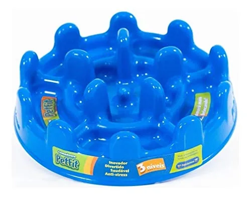 Comedouro lento anti-gula