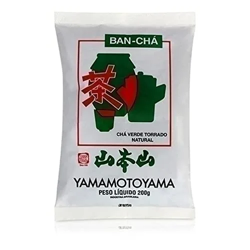 Chá verde torrado japonês