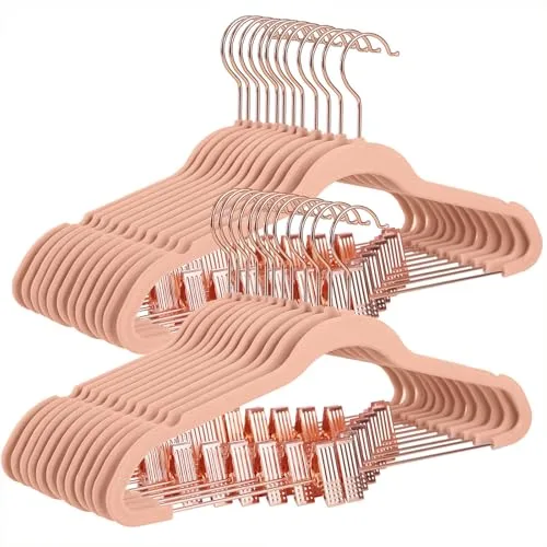 Kit de cabides de veludo