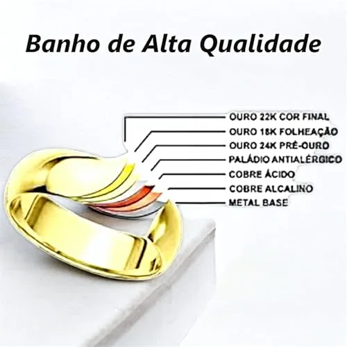 Escapulário banhado a ouro - foto 8