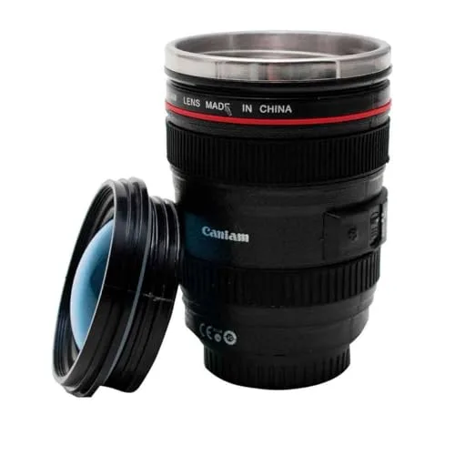 Caneca em formato de lente fotográfica - foto 3