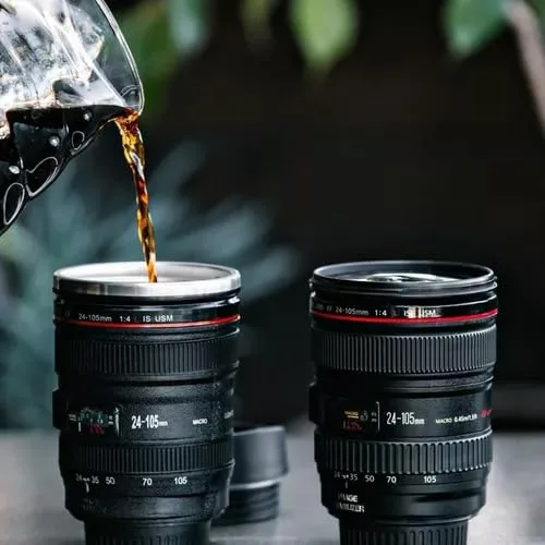 Caneca em formato de lente fotográfica - foto 5