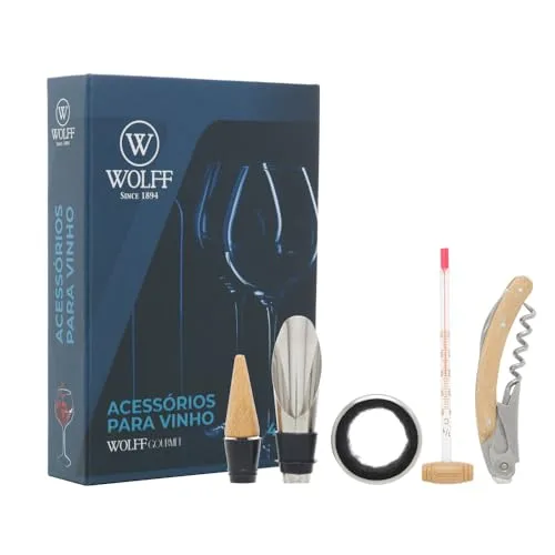 Kit sommelier para vinho