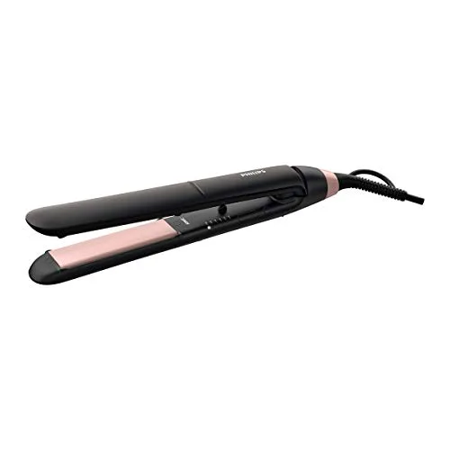 Prancha de cabelo com proteção térmica
