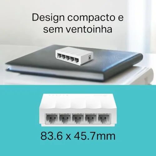 Switch de rede para ligar o console no cabo - foto 5