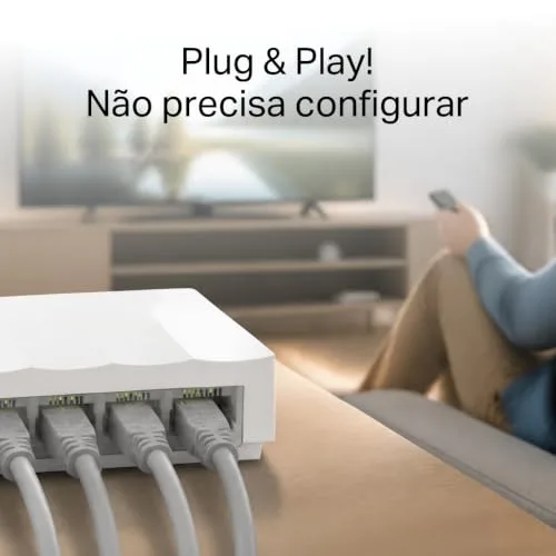 Switch de rede para ligar o console no cabo - foto 6