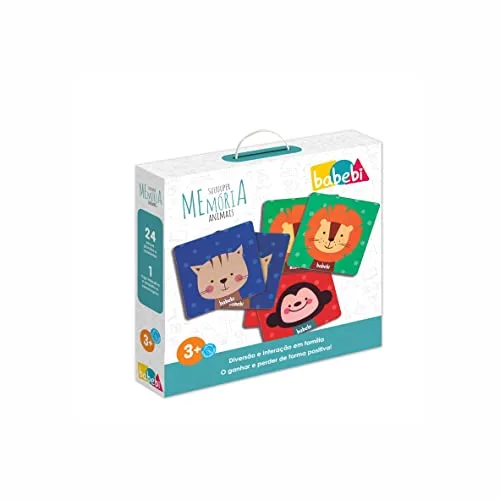 Jogo da memória em madeira