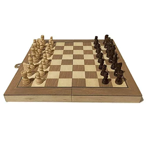 Jogo de xadrez de madeira - foto 2