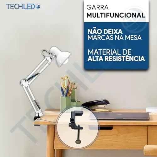 Luminária de mesa articulada - foto 2