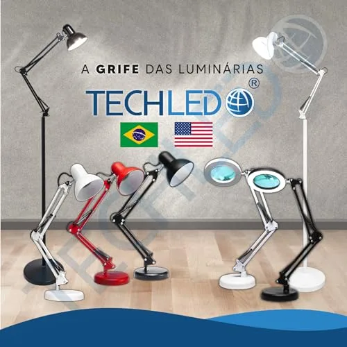 Luminária de mesa articulada - foto 6