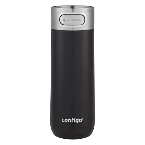 Copo térmico com fechamento automático