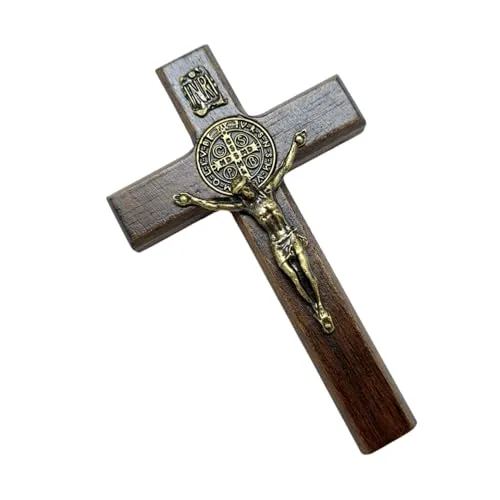 Crucifixo de mão em madeira - foto 2