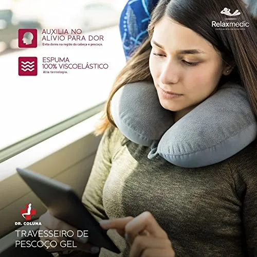 Almofada de pescoço para viagem - foto 4