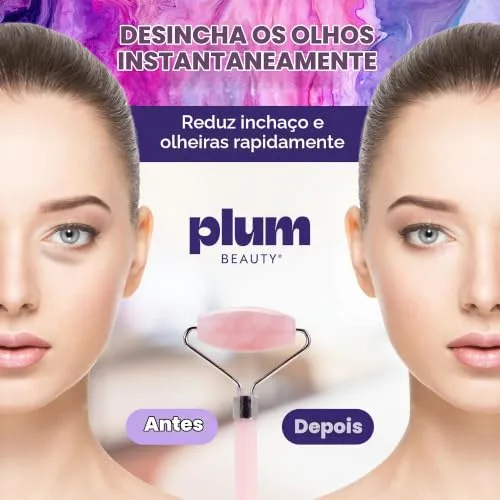 Rolo facial de quartzo rosa - foto 2
