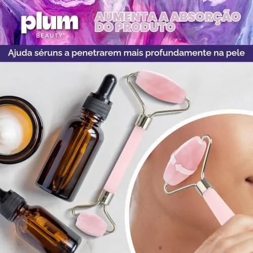Rolo facial de quartzo rosa - foto 3
