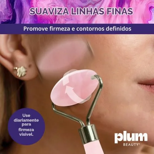 Rolo facial de quartzo rosa - foto 4