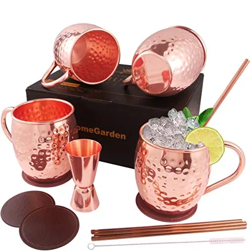 Canecas de cobre para drinque
