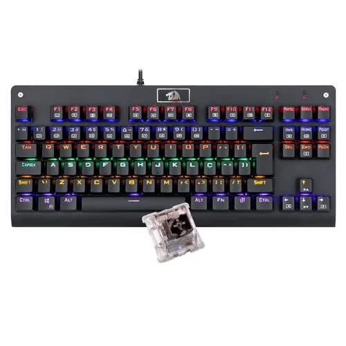 Teclado mecânico compacto
