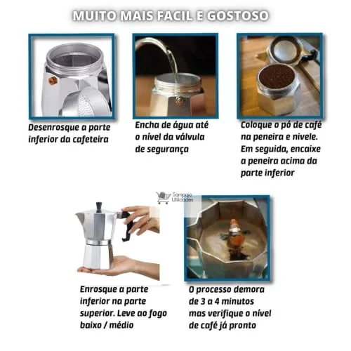 Cafeteira italiana moka - foto 4
