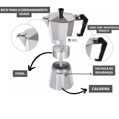 Cafeteira italiana moka - foto 5