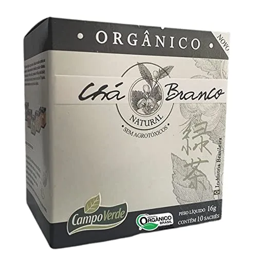 Chá branco orgânico