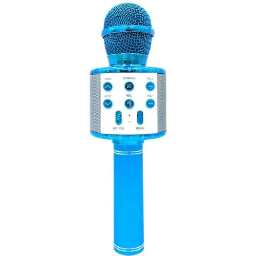 Microfone de karaokê bluetooth