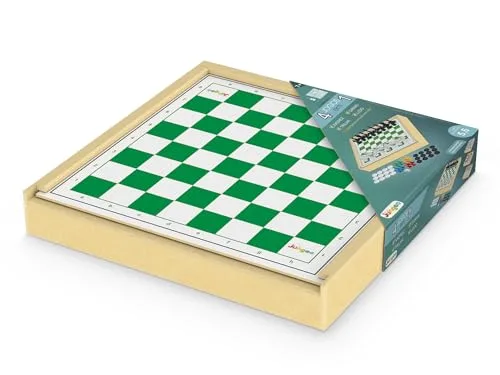 Jogo de tabuleiro 4 em 1