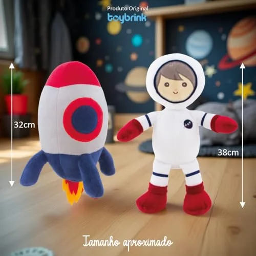Pelúcia de foguete e astronauta - foto 2