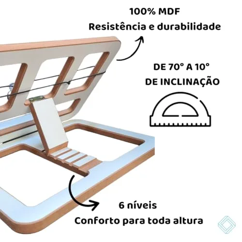 Suporte inclinado para livro ou tablet - foto 2