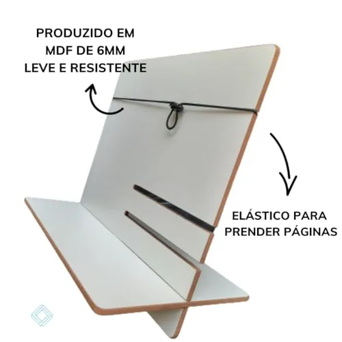 Suporte para ler sem segurar o livro - foto 3