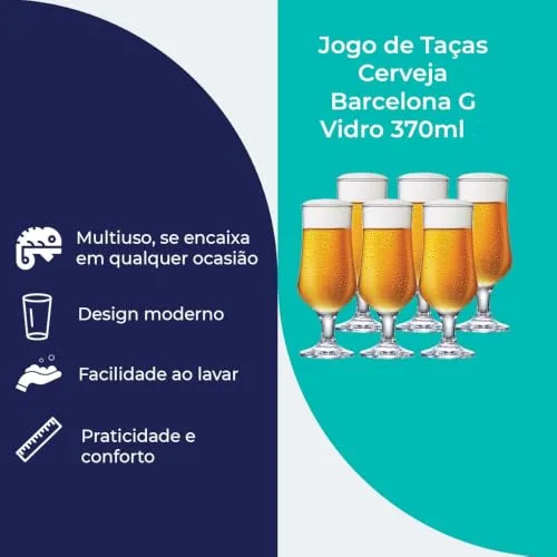 Jogo de taças de cerveja - foto 3