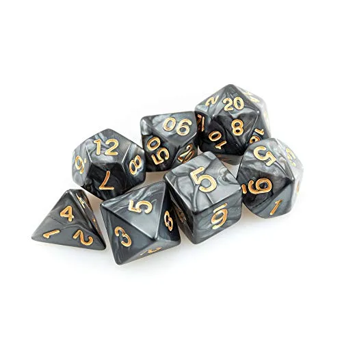 Kit de sete dados de RPG - foto 6