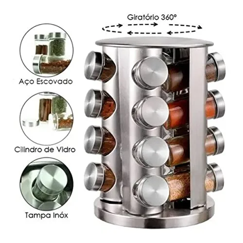 Porta temperos giratório - foto 2