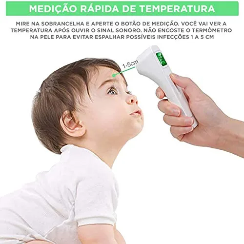 Termômetro de testa sem contato - foto 6