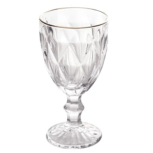 Taças de água de cristal