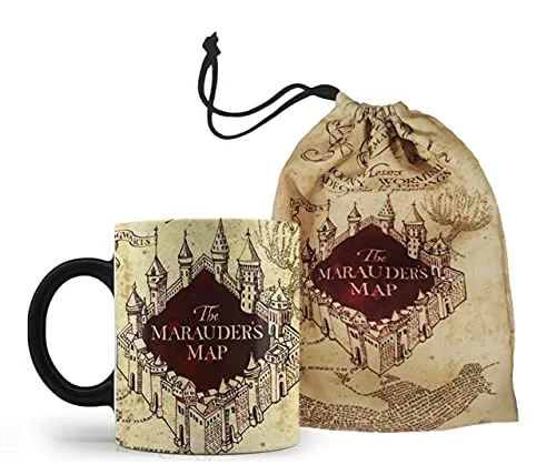Caneca mágica que revela a imagem no calor