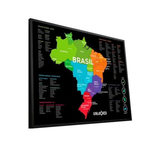 Mapa do Brasil de raspar - foto 2