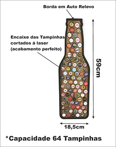 Quadro porta-tampinhas - foto 5