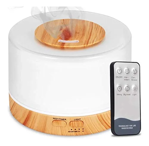 Umidificador com luz e aroma