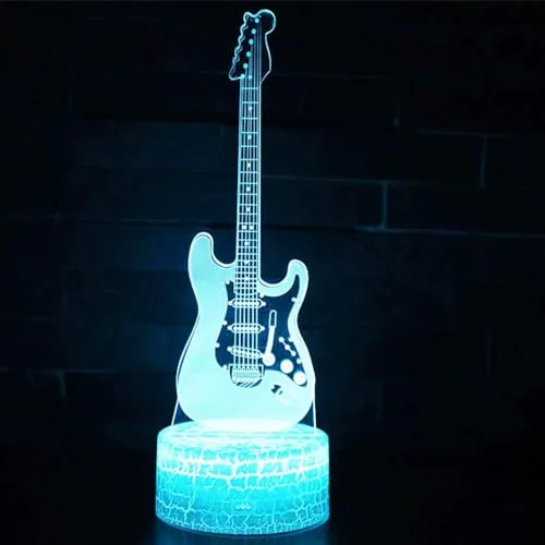 Luminária em formato de guitarra - foto 2
