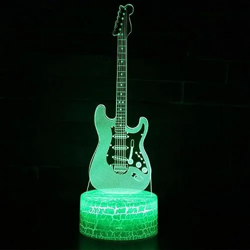 Luminária em formato de guitarra - foto 4