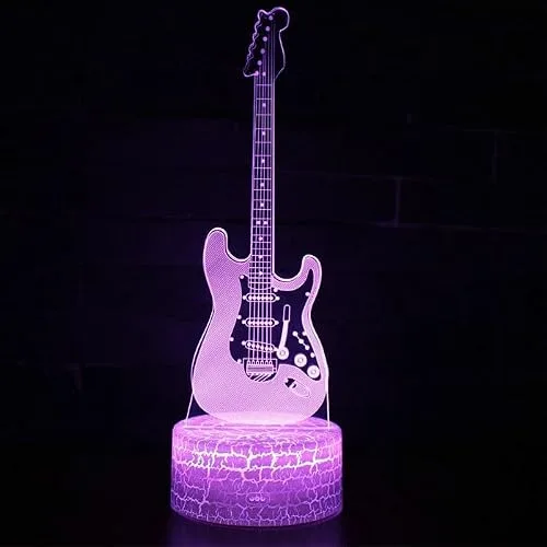 Luminária em formato de guitarra - foto 5