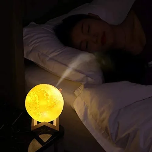 Umidificador com luminária de lua - foto 4