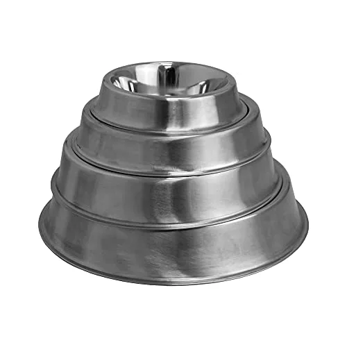 Comedouro de inox com anel antiformiga - foto 3