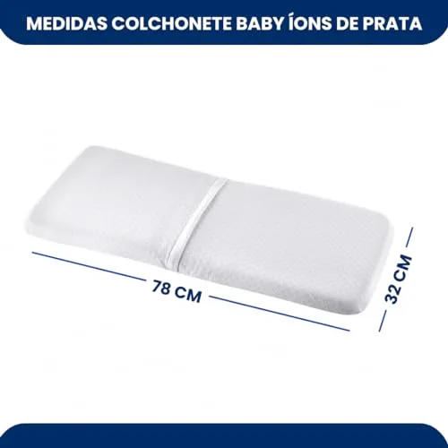 Colchonete branco para moisés - foto 2
