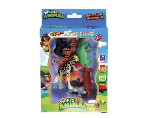 Kit de animais de brinquedo